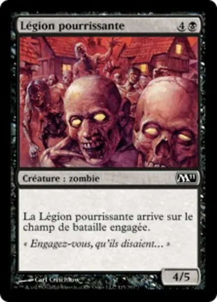 Légion pourrissante, carte Magic M11 115 — extension Magic 2011