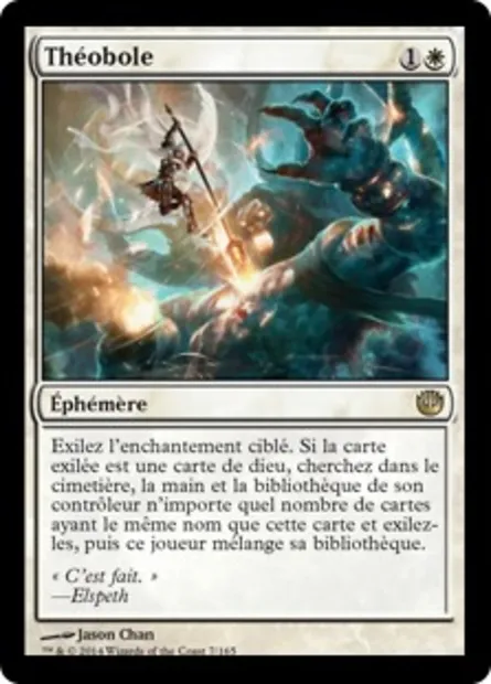 Théobole, carte Magic JOU 7 — extension Incursion dans Nyx