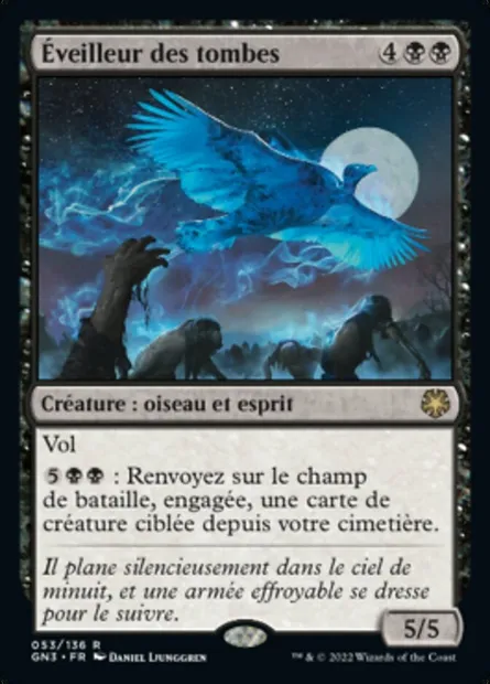 Éveilleur des tombes, carte Magic GN3 53 — extension Game Night: Free-for-All