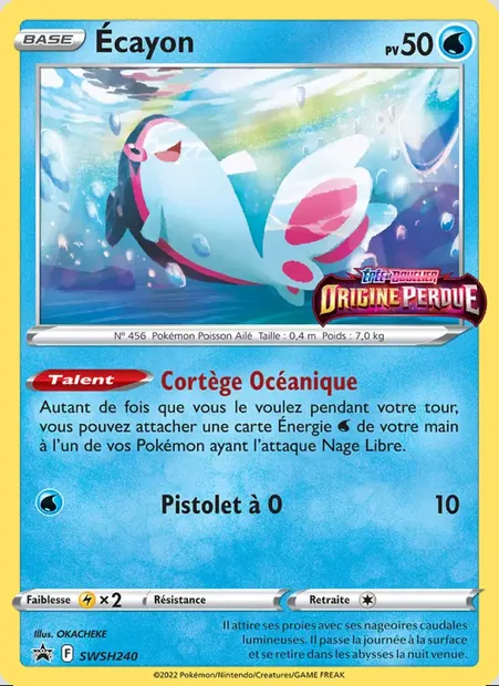 Écayon, carte Pokémon SWSH 240 — extension Promo SWSH