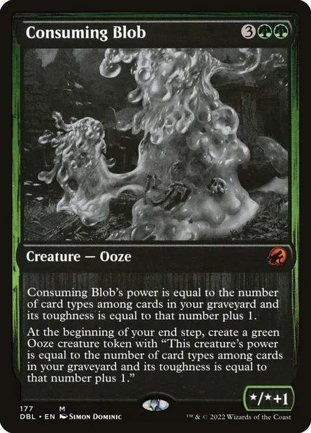 Consuming Blob, Magic card DBL 177 — Innistrad: Double Feature set