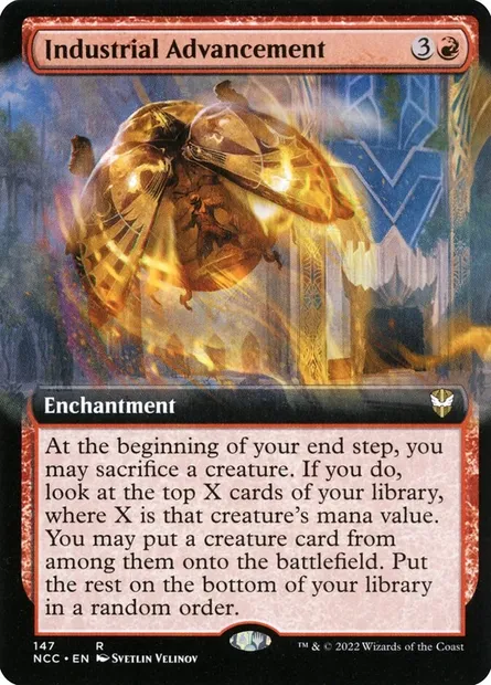 Industrial Advancement, Magic card NCC 147 — New Capenna Commander set