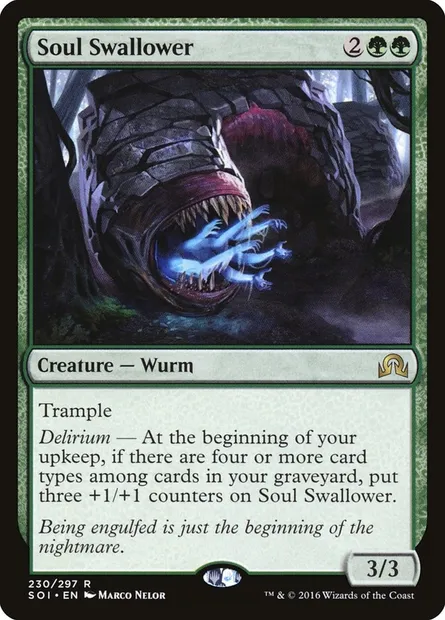 Soul Swallower, Magic card SOI 230 — Shadows over Innistrad set