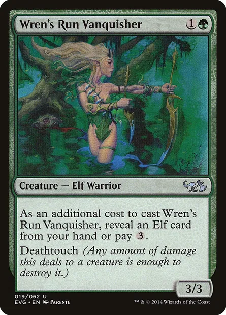 Conquérante de la Garenne du Roitelet, carte Magic EVG 19 — extension Duel Decks Anthology: Elves vs. Goblins