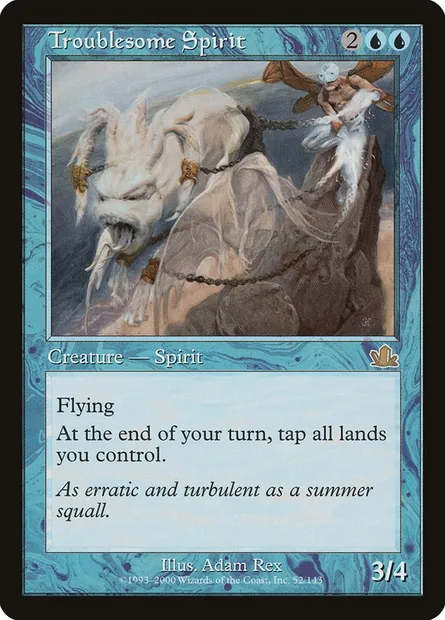 Esprit pénible, carte Magic PCY 52 — extension Prophétie