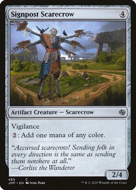 Épouvantail indicateur, carte Magic JMP 485 — extension Jumpstart