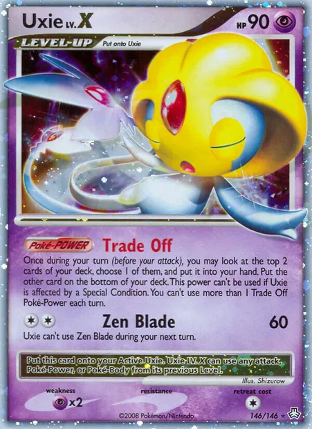 Créhelf, carte Pokémon LA 146 — extension Éveil des Légendes