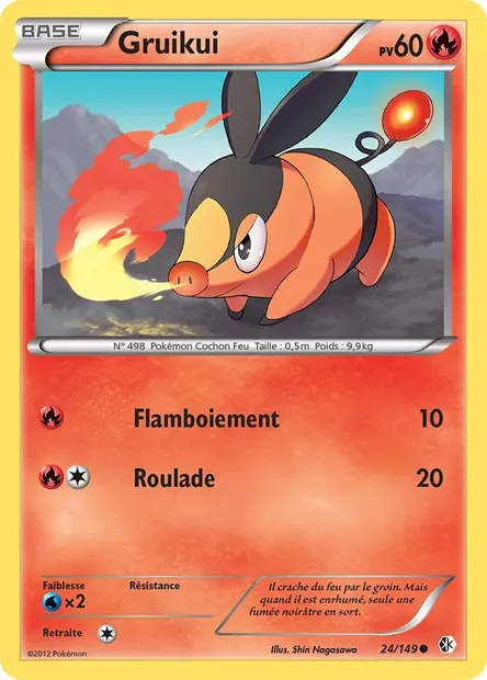 Gruikui, carte Pokémon BCR 24 — extension Frontières Franchies