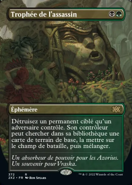 Trophée de l'assassin, carte Magic 2X2 372 — extension Double Masters 2022