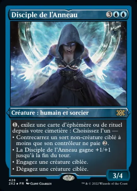 Disciple de l'Anneau, carte Magic 2X2 428 — extension Double Masters 2022