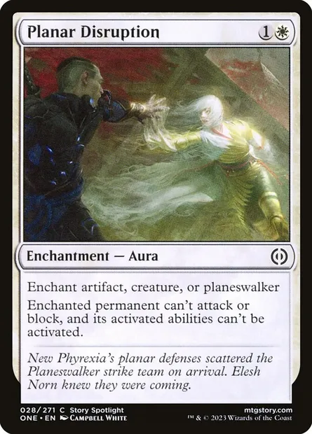 Planar Disruption, Magic card ONE 28 — Phyrexia: All Will Be One set