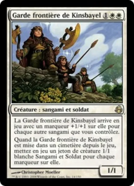Garde frontière de Kinsbayel, carte Magic MOR 14 — extension Leveciel
