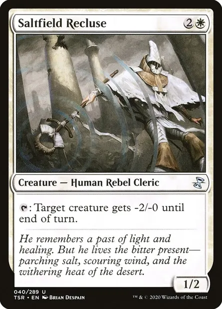 Saltfield Recluse, Magic card TSR 40 — Time Spiral Remastered set
