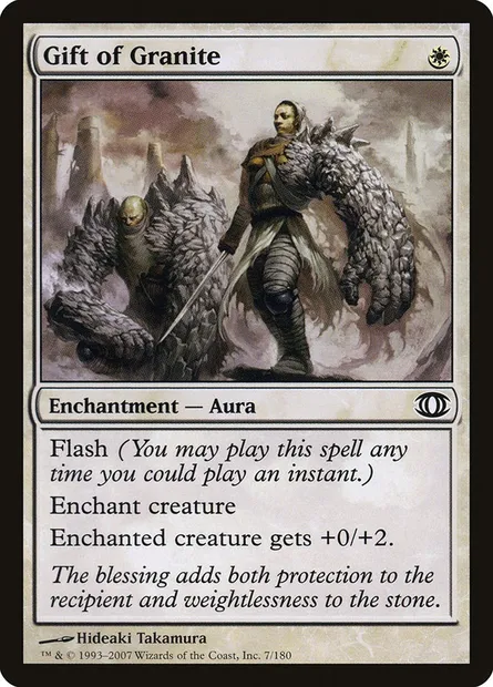 Gift of Granite, Magic card FUT 7 — Future Sight set
