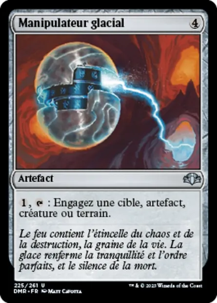 Manipulateur glacial, carte Magic DMR 225 — extension Dominaria Remastered