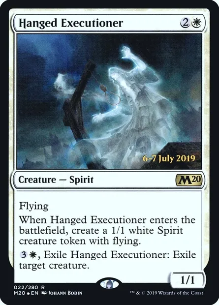 Hanged Executioner, Magic card PM20 22s — Core Set 2020 Promos set
