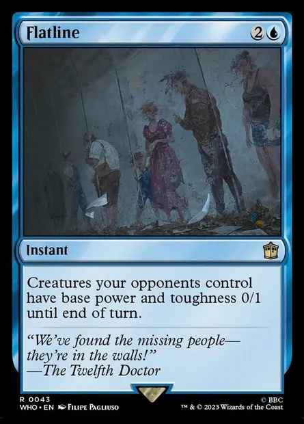 Flatline, Magic card WHO 43 — Doctor Who set