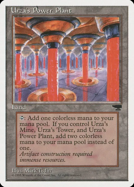 Urza's Power Plant, Magic card CHR 115b — Chronicles set