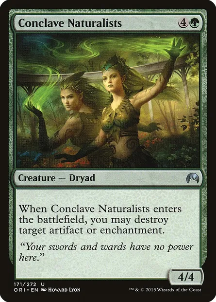 Conclave Naturalists, Magic card ORI 171 — Magic Origins set
