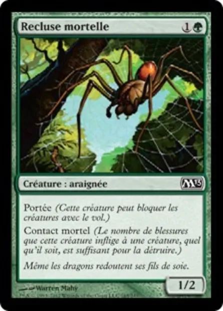 Recluse mortelle, carte Magic M13 165 — extension Magic 2013