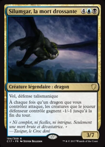 Silumgar, la mort drossante, carte Magic C17 194 — extension Commander 2017