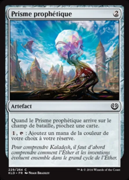 Prisme prophétique, carte Magic KLD 229 — extension Kaladesh