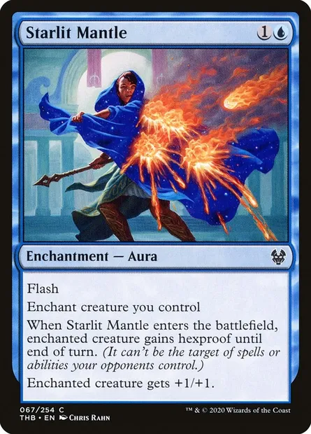 Starlit Mantle, Magic card THB 67 — Theros Beyond Death set