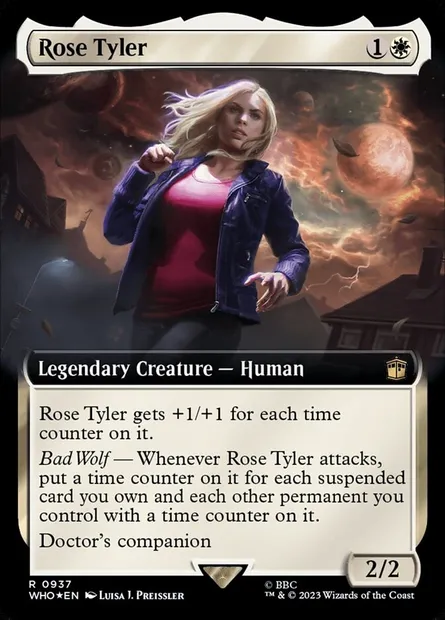 Rose Tyler, Magic card WHO 937 — Doctor Who set