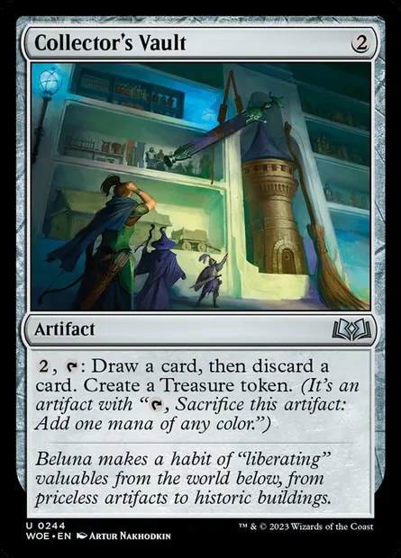 Collector's Vault, Magic card WOE 244 — Wilds of Eldraine set