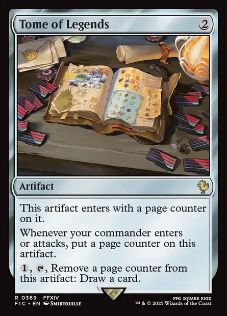 Tome of Legends, Magic card FIC 369 — Final Fantasy Commander set