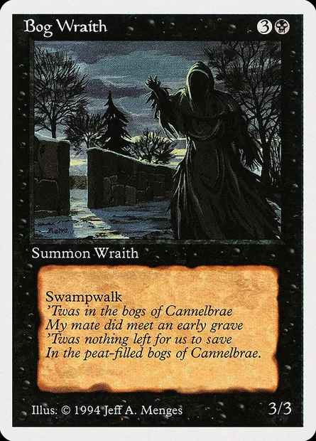 Apparition des marécages, carte Magic SUM 96 — extension Summer Magic / Edgar