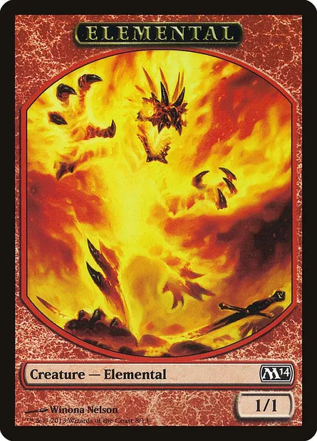 Elemental, carte Magic TM14 8 — extension Magic 2014 Tokens