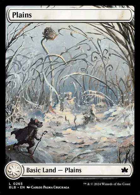 Plaine, carte Magic BLB 265 — extension Bloomburrow