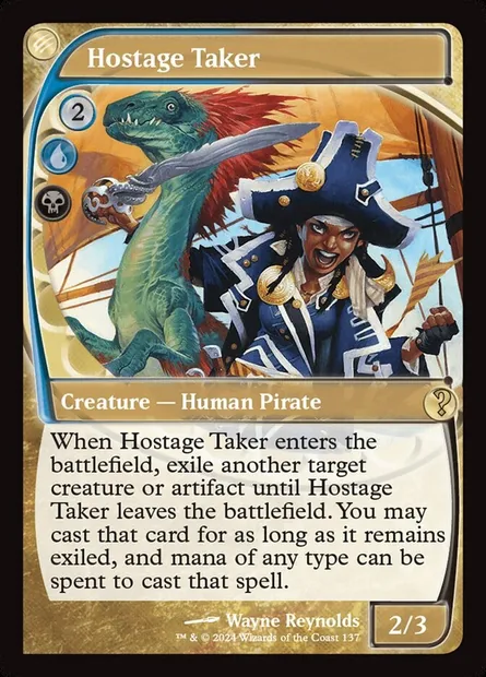 Hostage Taker, Magic card MB2 137 — Mystery Booster 2 set