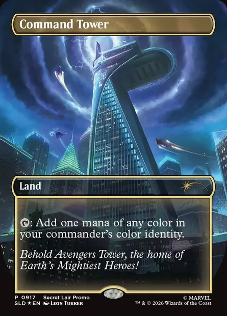 Command Tower, Magic card SLD 917 — Secret Lair Drop set