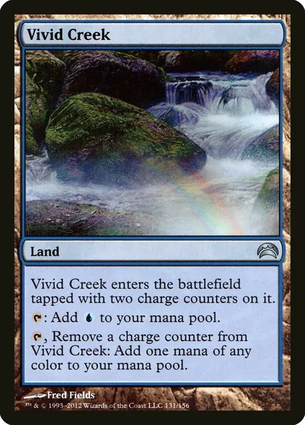 Vivid Creek, Magic card PC2 131 — Planechase 2012 set