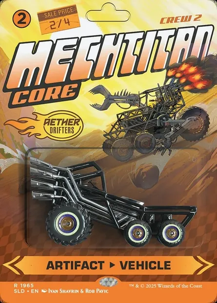 Mechtitan Core // Mechtitan Core, carte Magic SLD 1965 — extension Secret Lair Drop