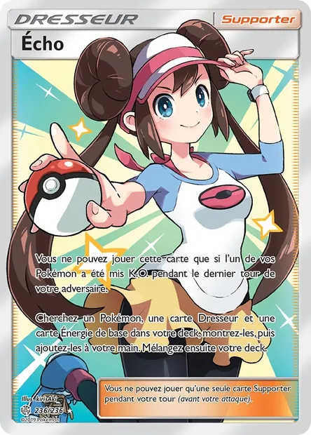 Écho, carte Pokémon CEC 236 — extension Éclipse Cosmique