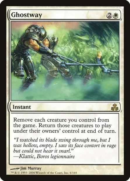 Ghostway, Magic card GPT 6 — Guildpact set