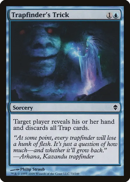 Trapfinder's Trick, Magic card ZEN 73 — Zendikar set