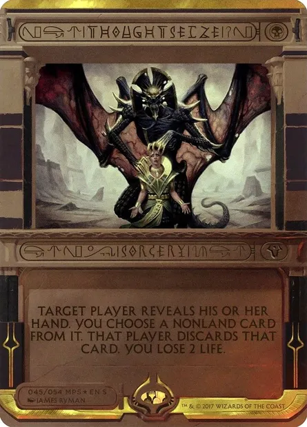 Thoughtseize, Magic card MP2 45 — Amonkhet Invocations set