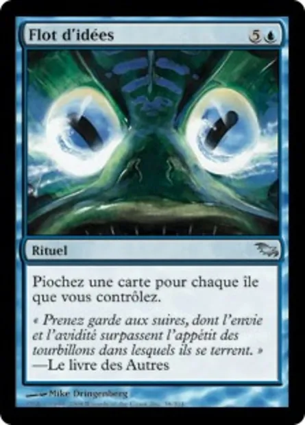 Flot d'idées, carte Magic SHM 38 — extension Sombrelande