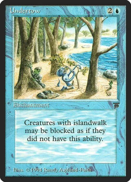 Undertow, Magic card LEG 82 — Legends set