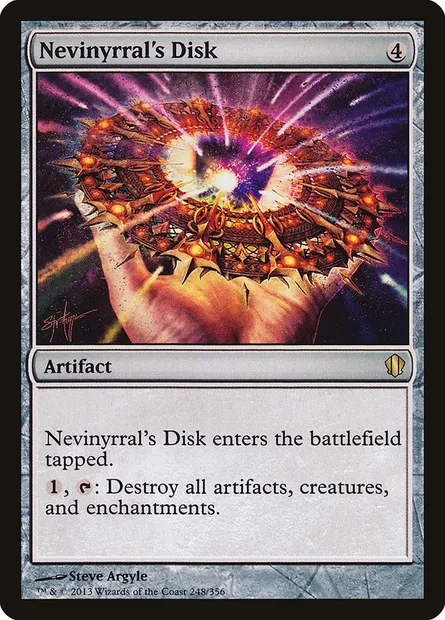 Nevinyrral's Disk, Magic card C13 248 — Commander 2013 set