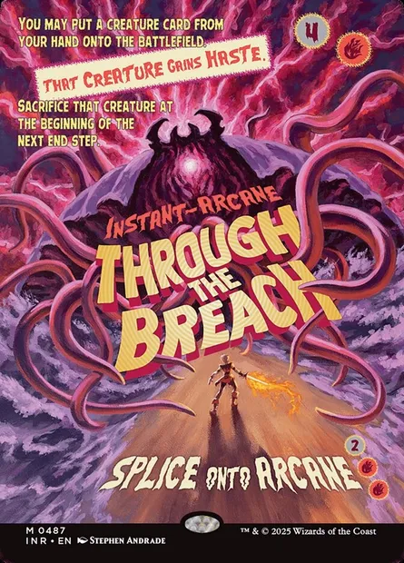 Through the Breach, Magic card INR 487 — Innistrad Remastered set