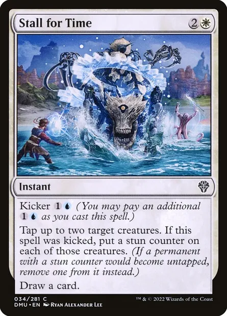 Stall for Time, Magic card DMU 34 — Dominaria United set