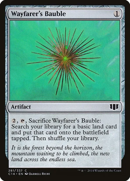 Wayfarer's Bauble, Magic card C14 281 — Commander 2014 set