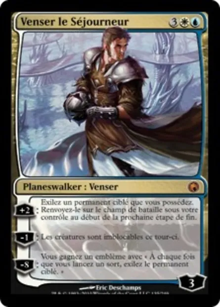 Venser le Séjourneur, carte Magic SOM 135 — extension Cicatrices de Mirrodin