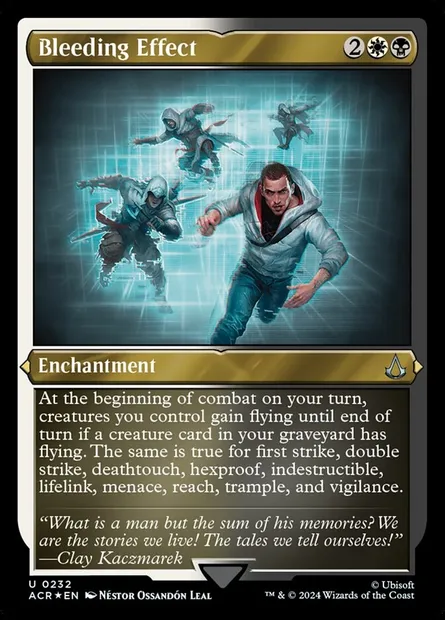 Bleeding Effect, Magic card ACR 232 — Assassin's Creed set