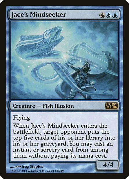 Jace's Mindseeker, Magic card M14 61 — Magic 2014 set